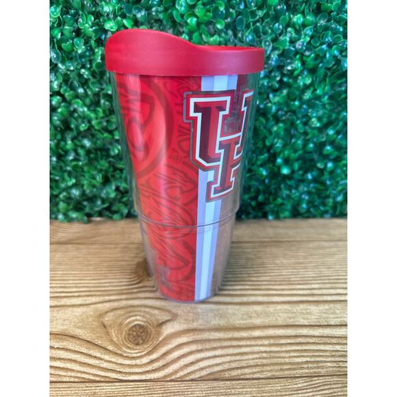 Tervis Houston Cougars 24-fl ozInsulated Tumbler UH College Gift Red - Picture 5 of 9